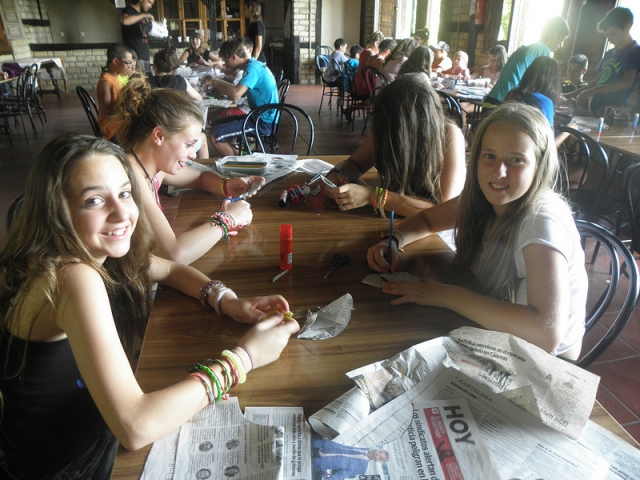 Actividades en el campamento